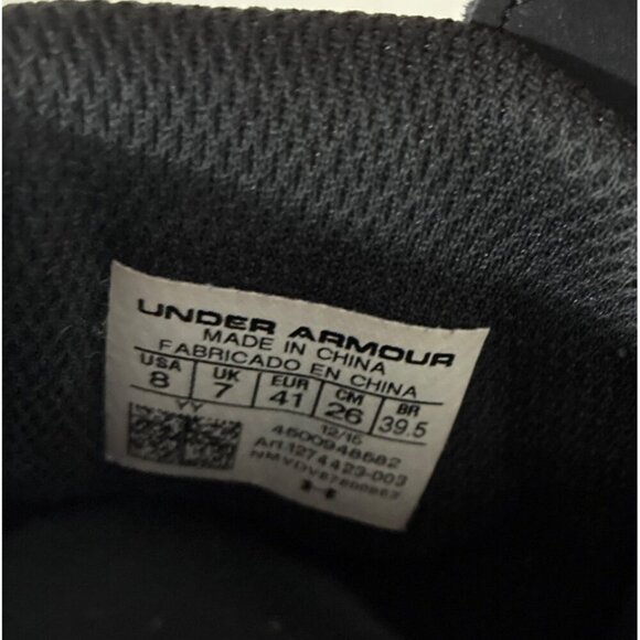 Under Armour Torch Fade Charged Shoes Size 8 sneakers - Picture 4 of 9